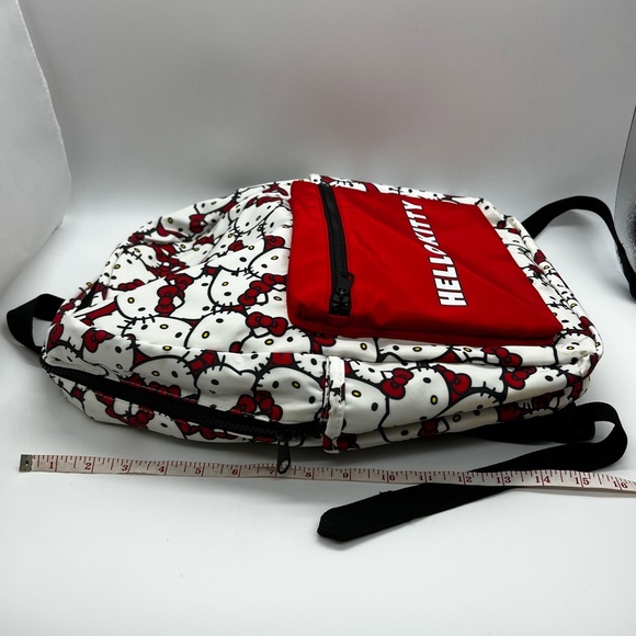 Hello Kitty Bioworld Red, White & Black Backpack NWOT - Picture 3 of 11